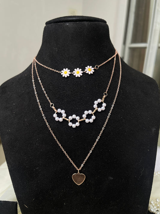 3 layers sunflower Western chain