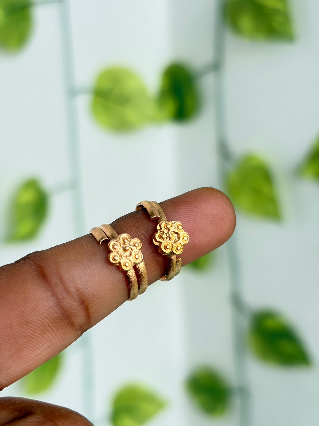 Panchaloham polished  toe ring Tr013