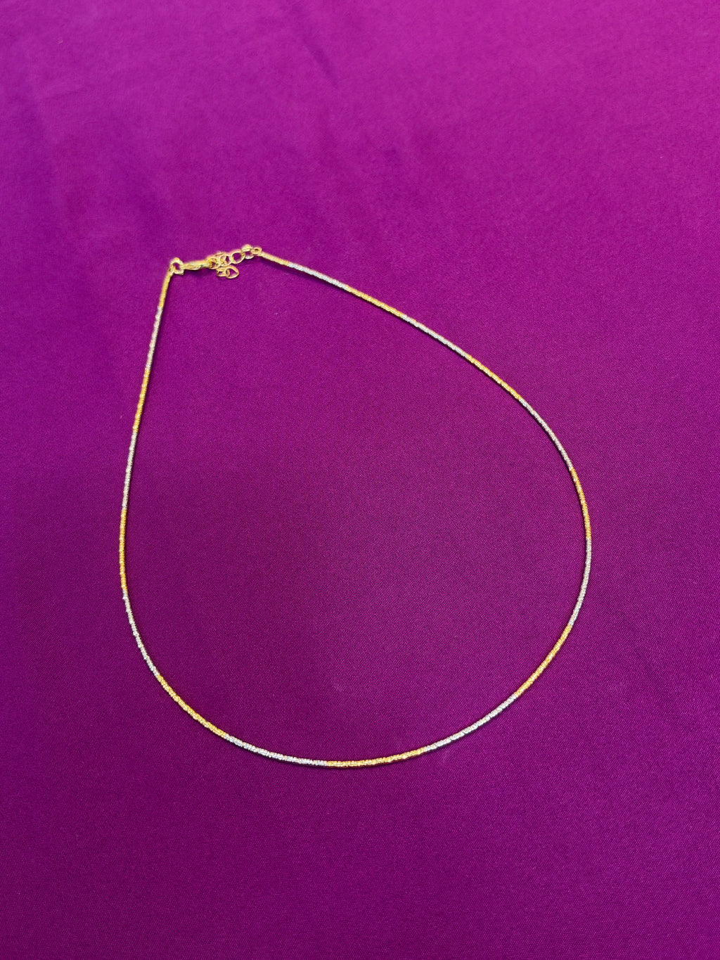 Hs051 gold and silver Hasli Neckset
