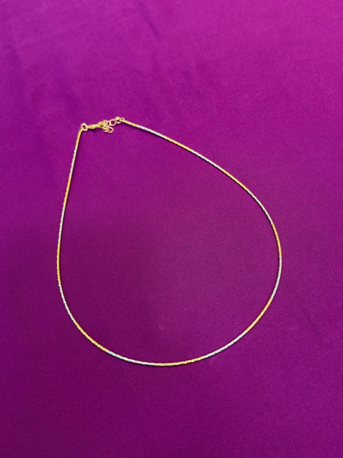 Hs051 gold and silver Hasli Neckset