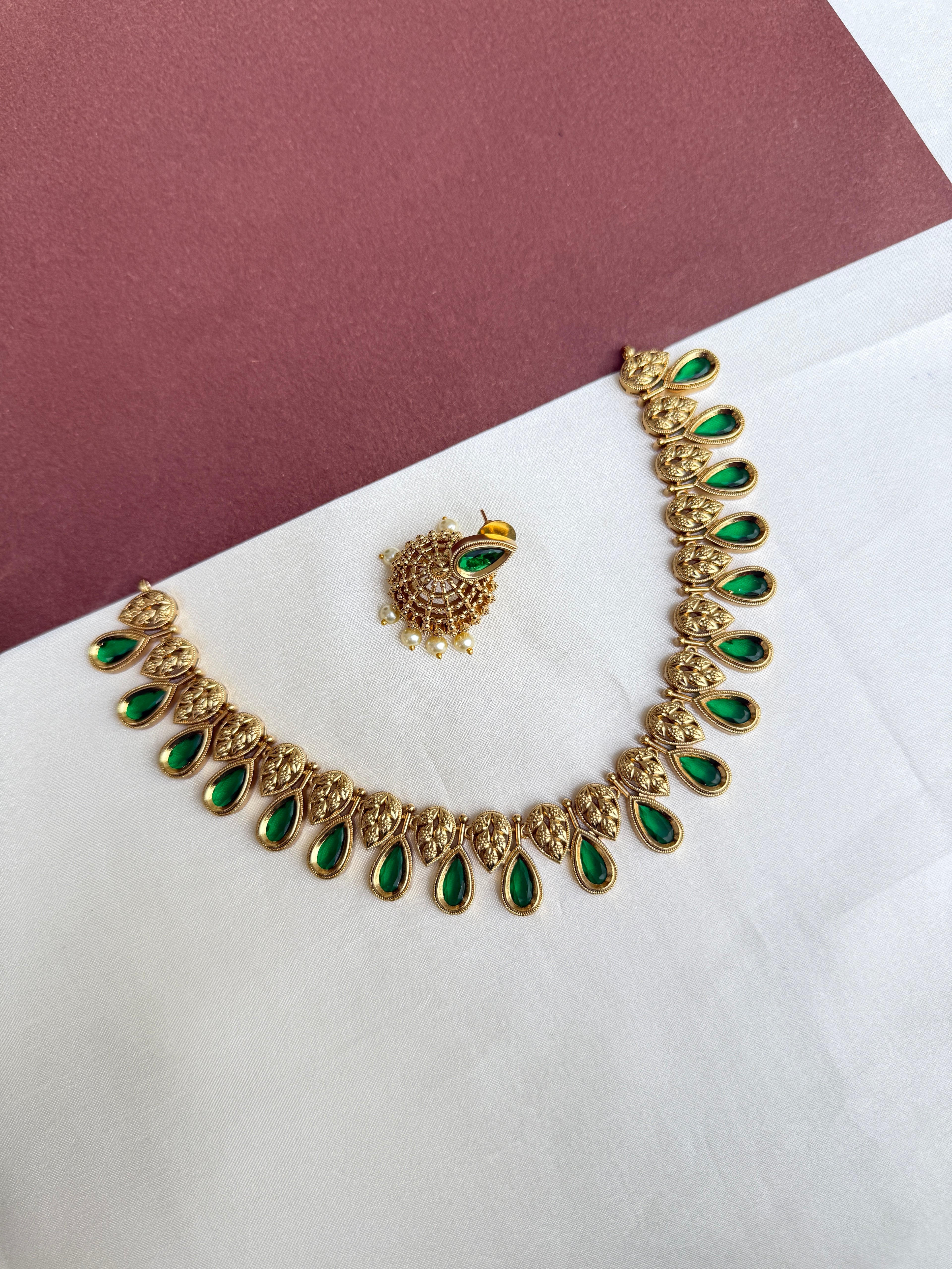 Ns392 flower neckset
