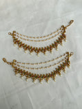 Peacock earchains chempaswaralu
