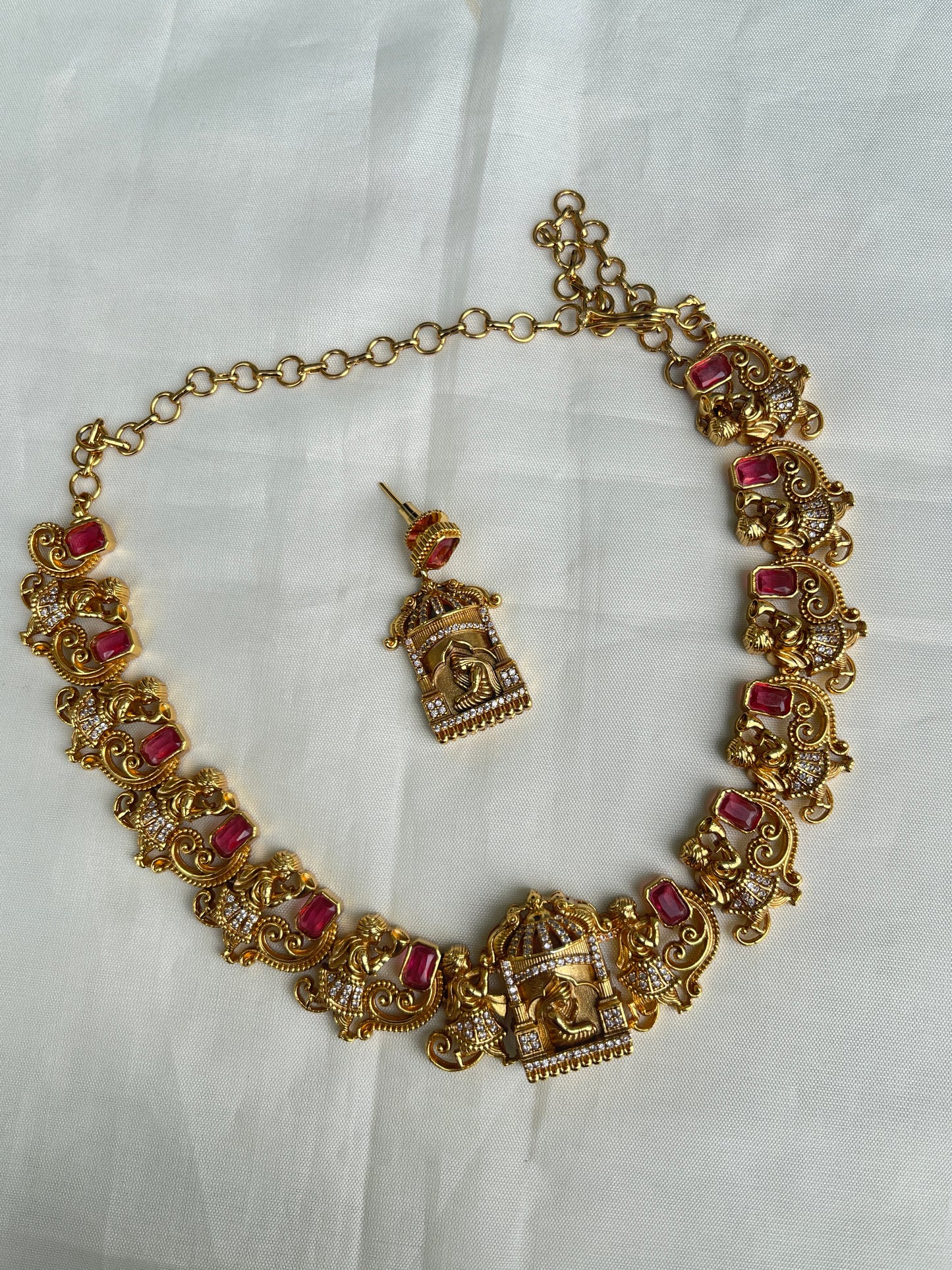 Ns1523 pallakilo pellikuthuru theme neckset