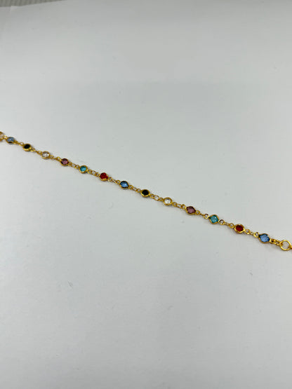 Br514 navarathan bracelet