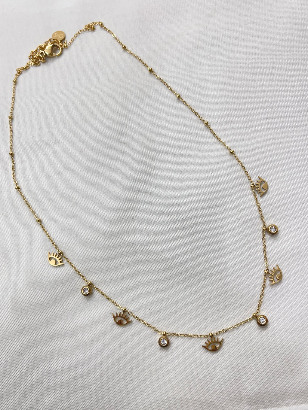 Evileye stone chain