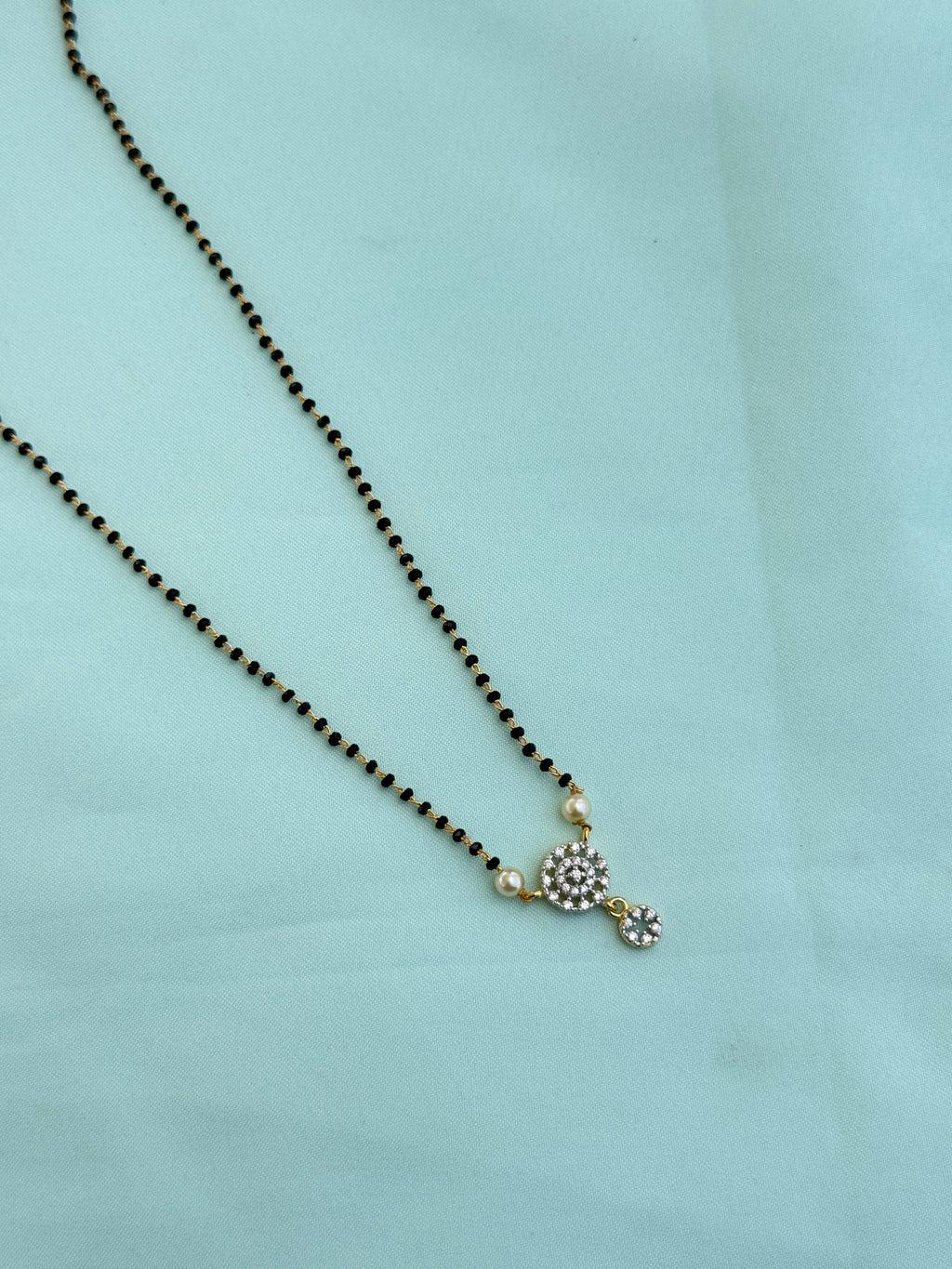 Bb123 18 inches single line blackbeads
