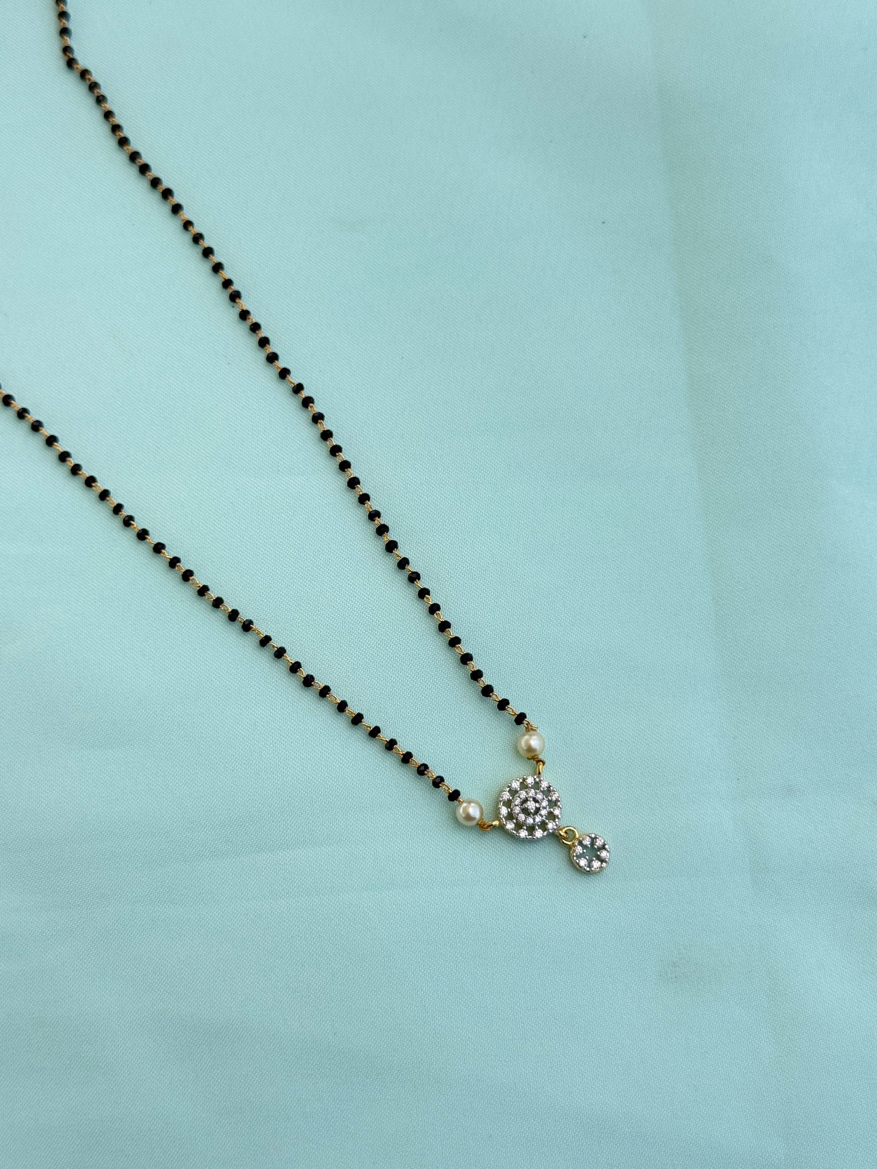 Bb123 18 inches single line blackbeads