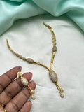 Unique kante neckset with earrings ns241