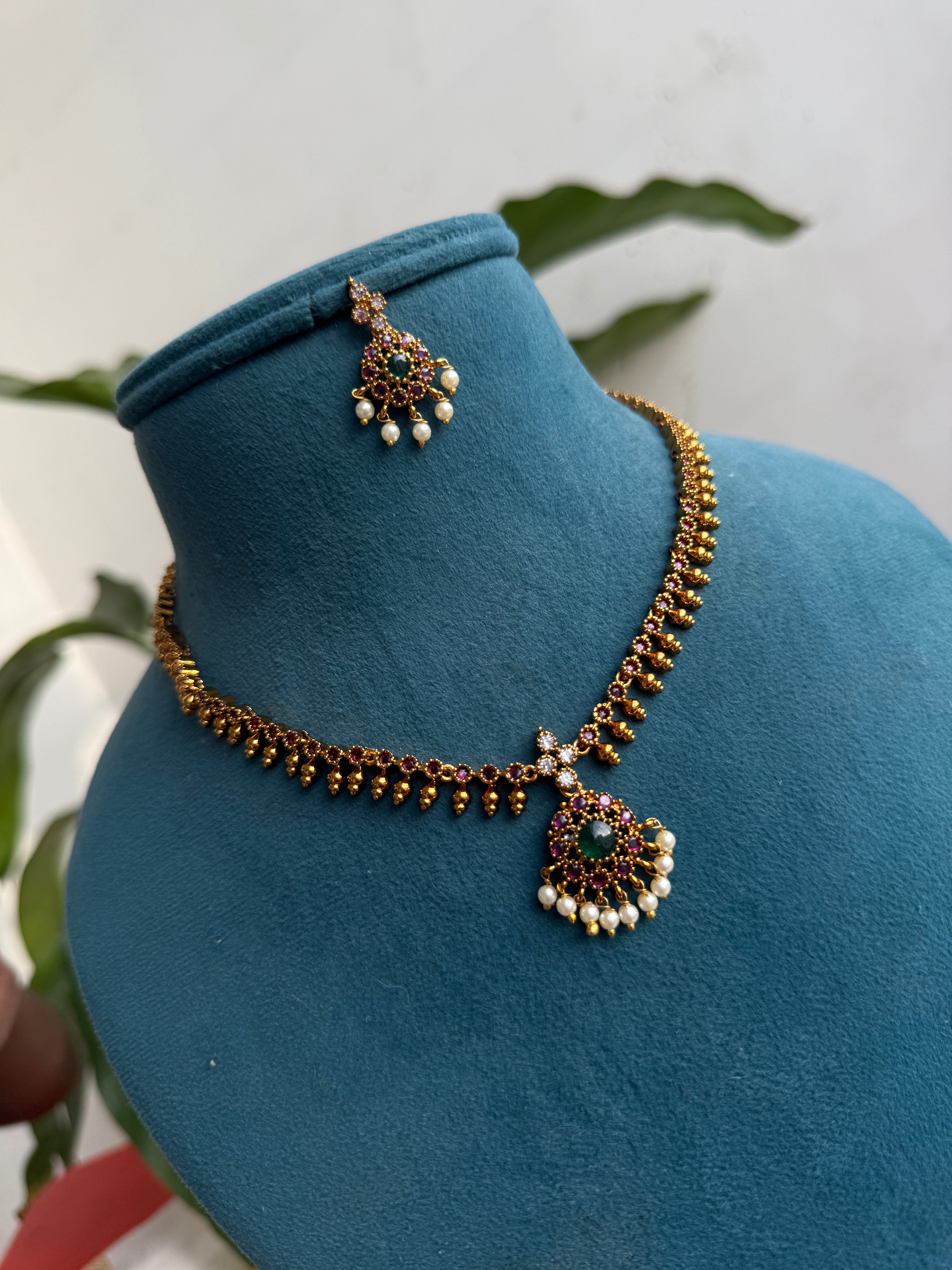 Ns501 simple mukti neckset