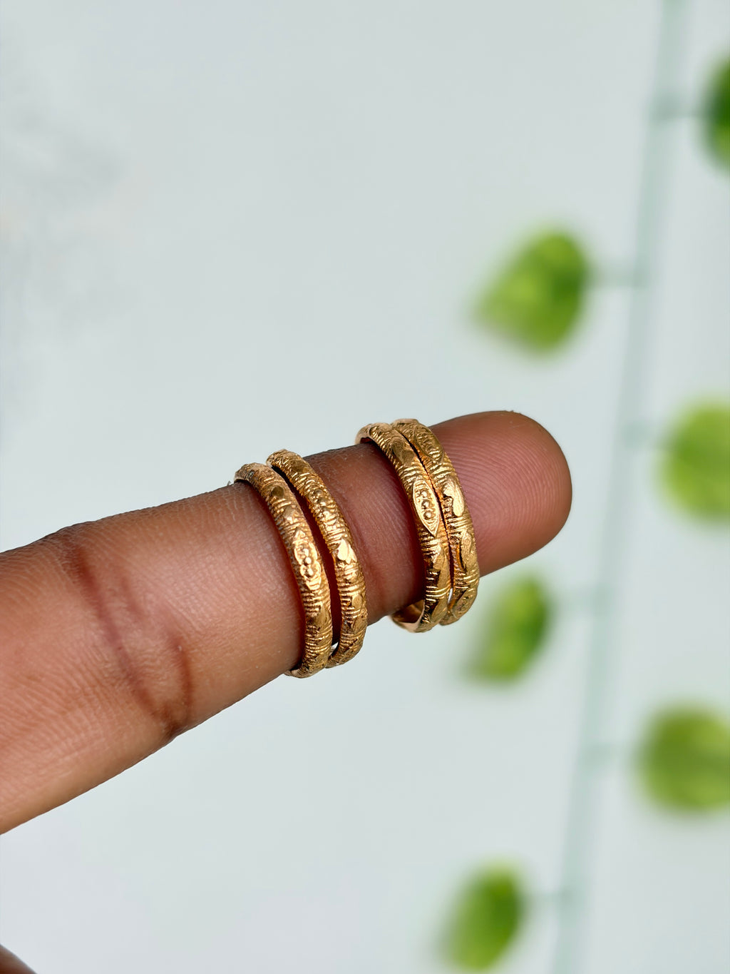 Panchaloham polished toe rings tr007