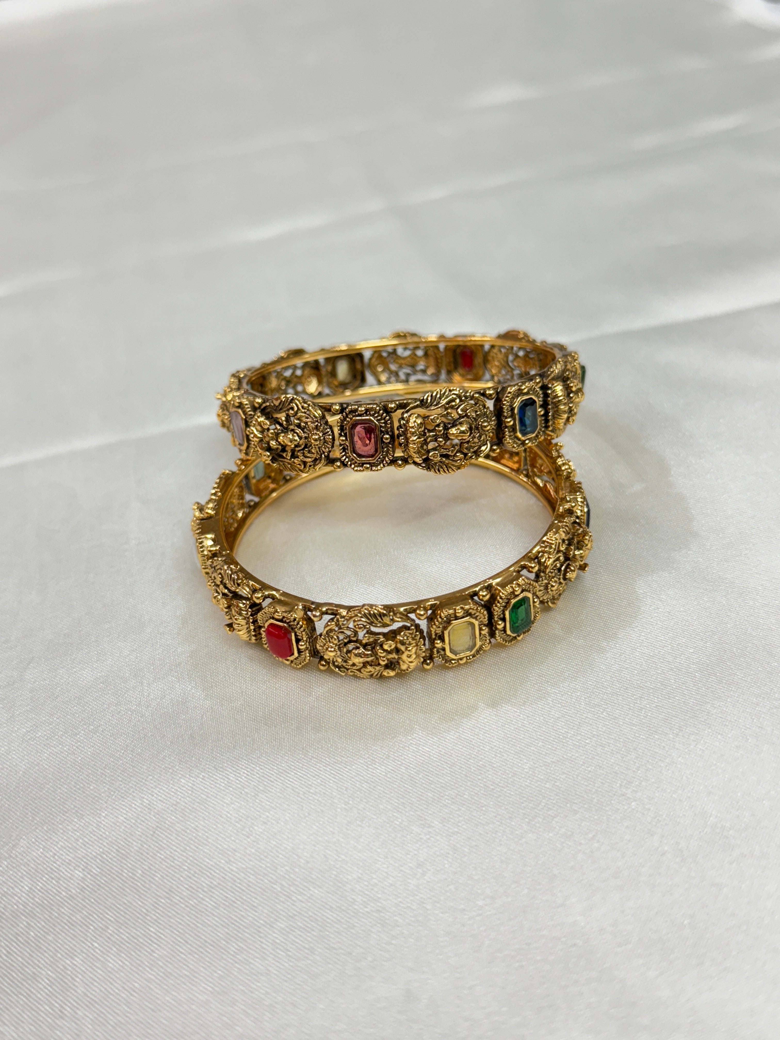 Sb107 Lakshmi Devi navarathan bangles