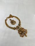 Ns299 Lakshmi Devi nakshi kante neckset