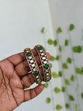 Unique Multi stone party wear bangles sb663