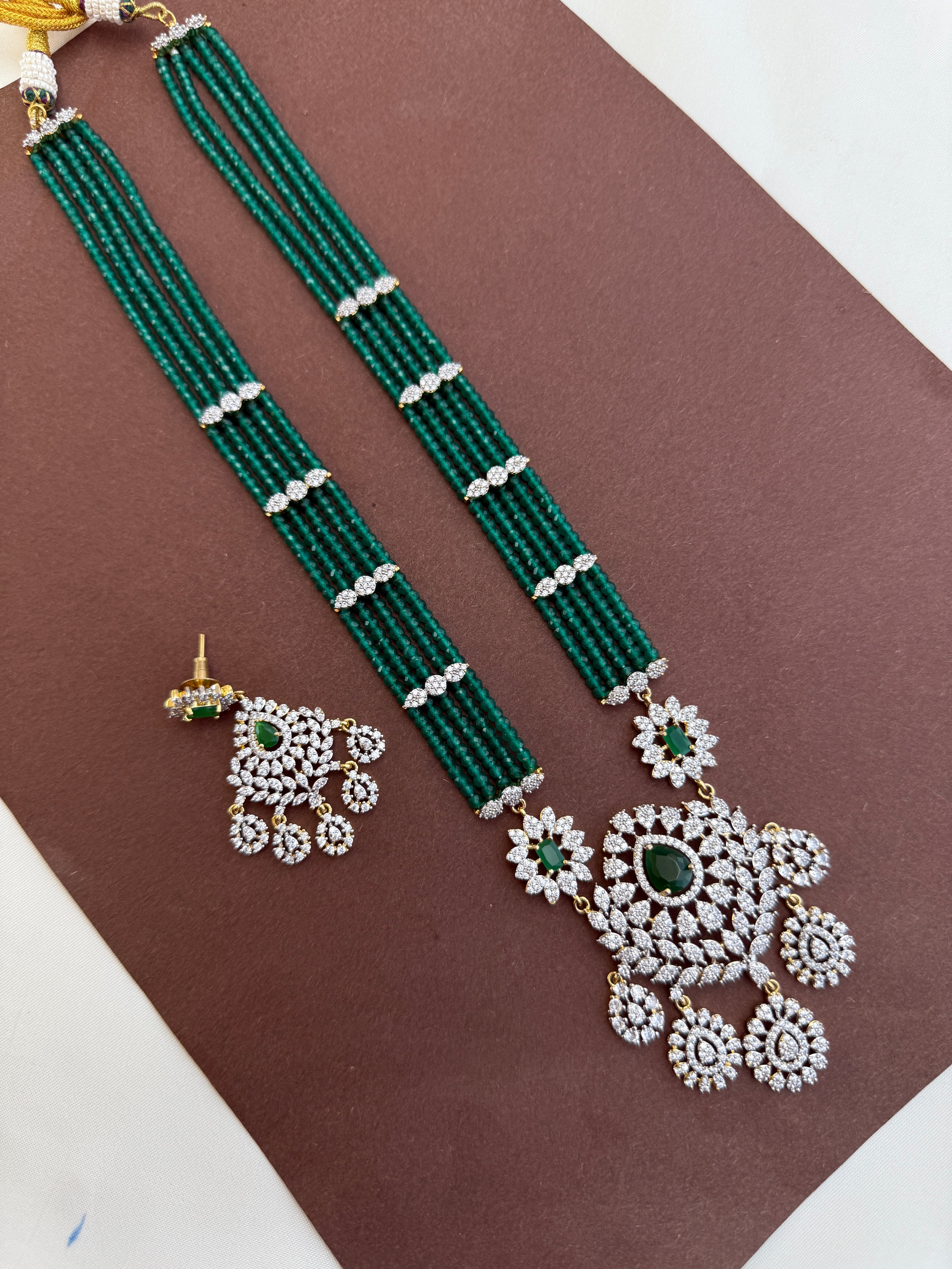 Ns552 emerald diamond finish Onex beads