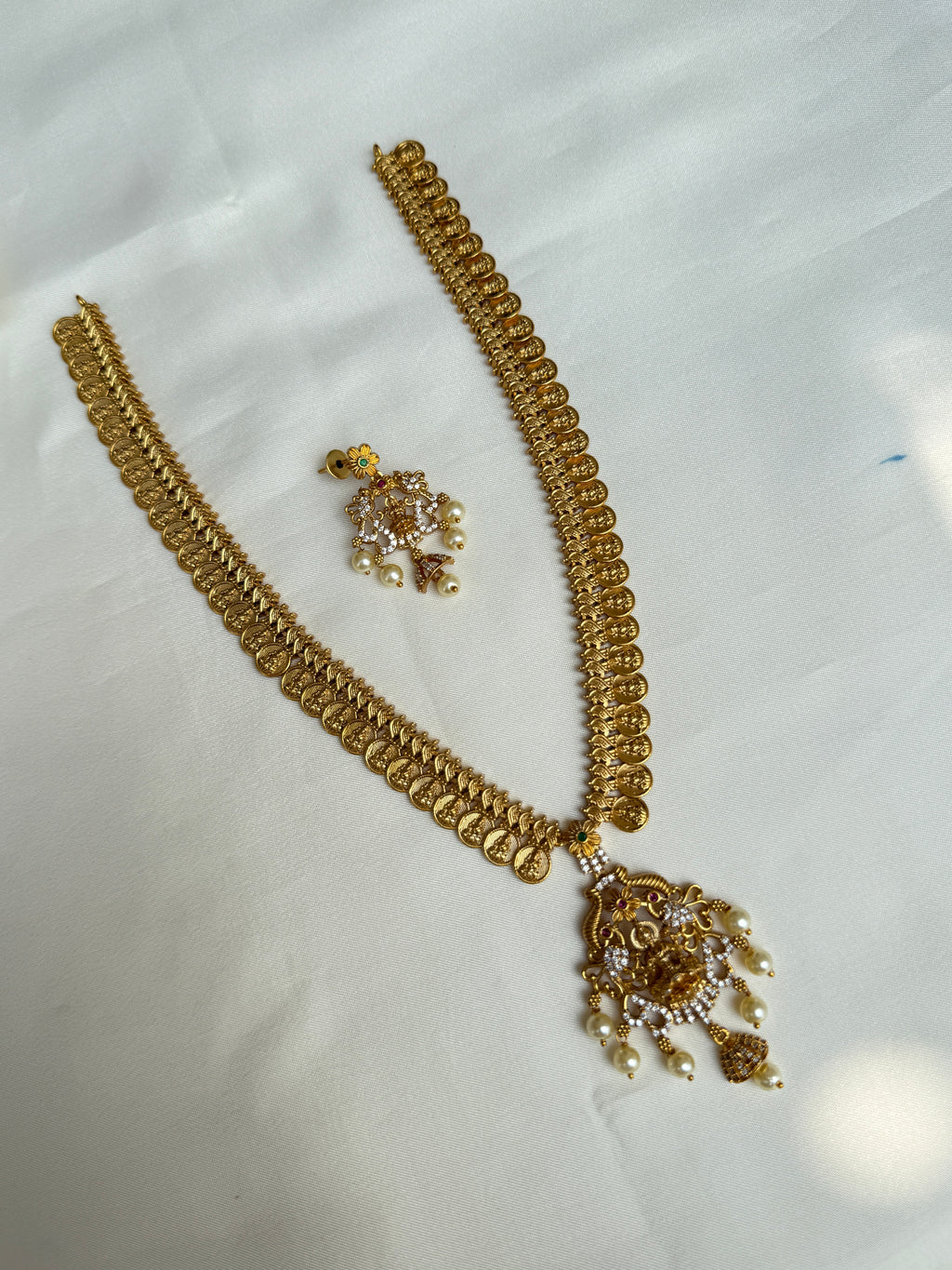 Lh551  lakshmi devi kasulaperu 3/4th haram