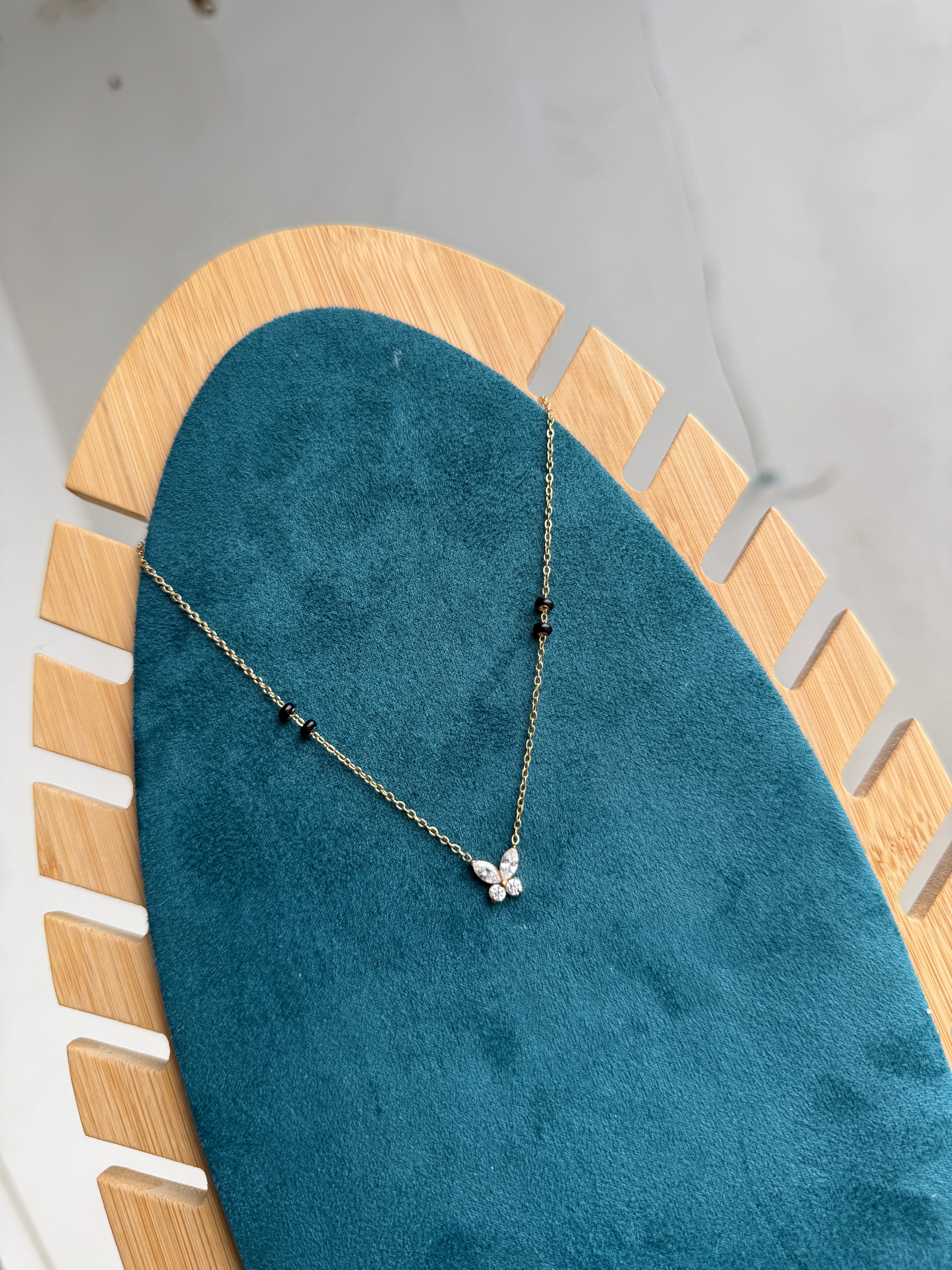 Bb118 butterfly anti tarnish blackbeads