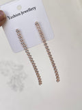 Stone tassels earrings