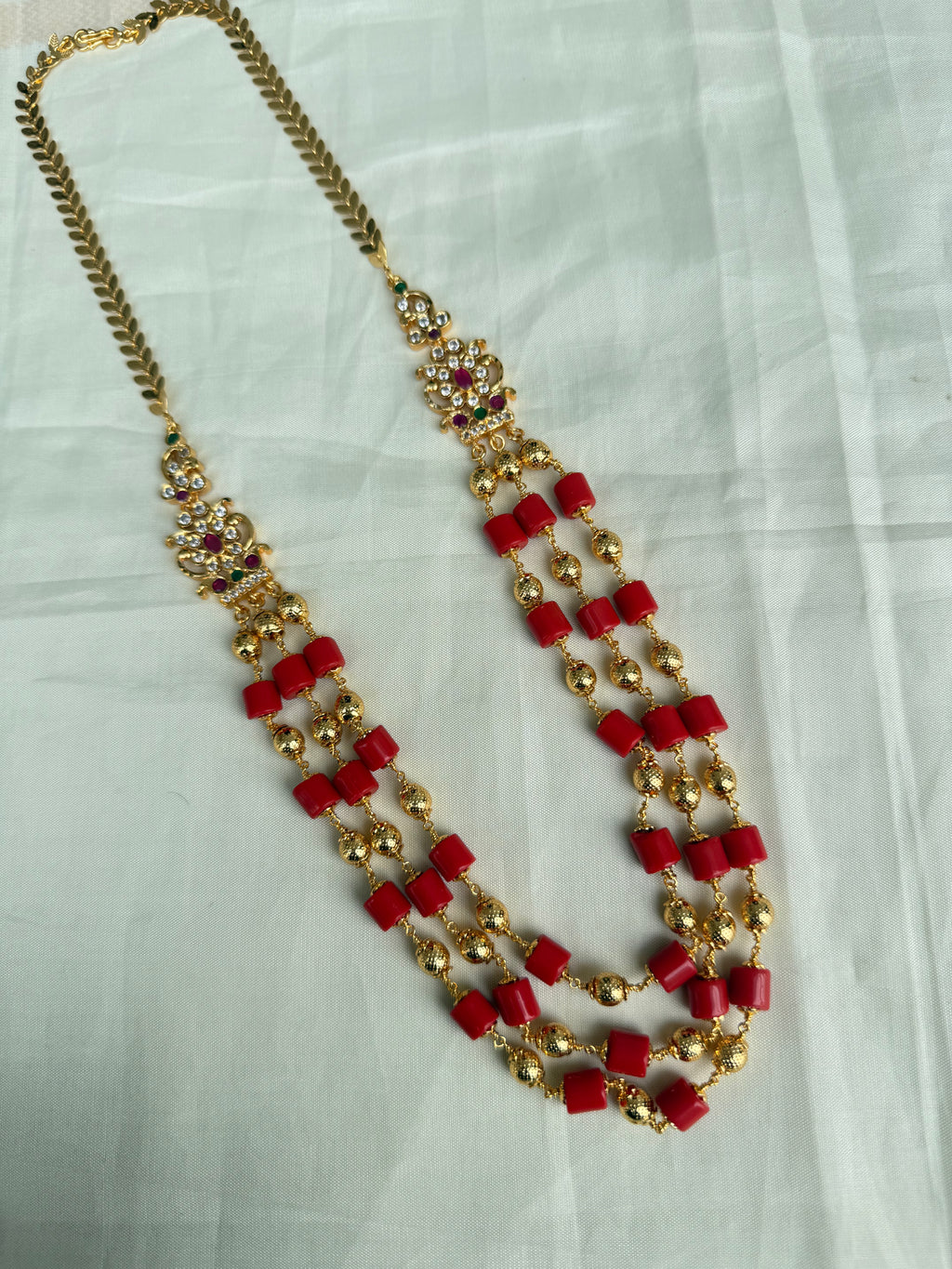 Bb5096 corals 3 lines chain