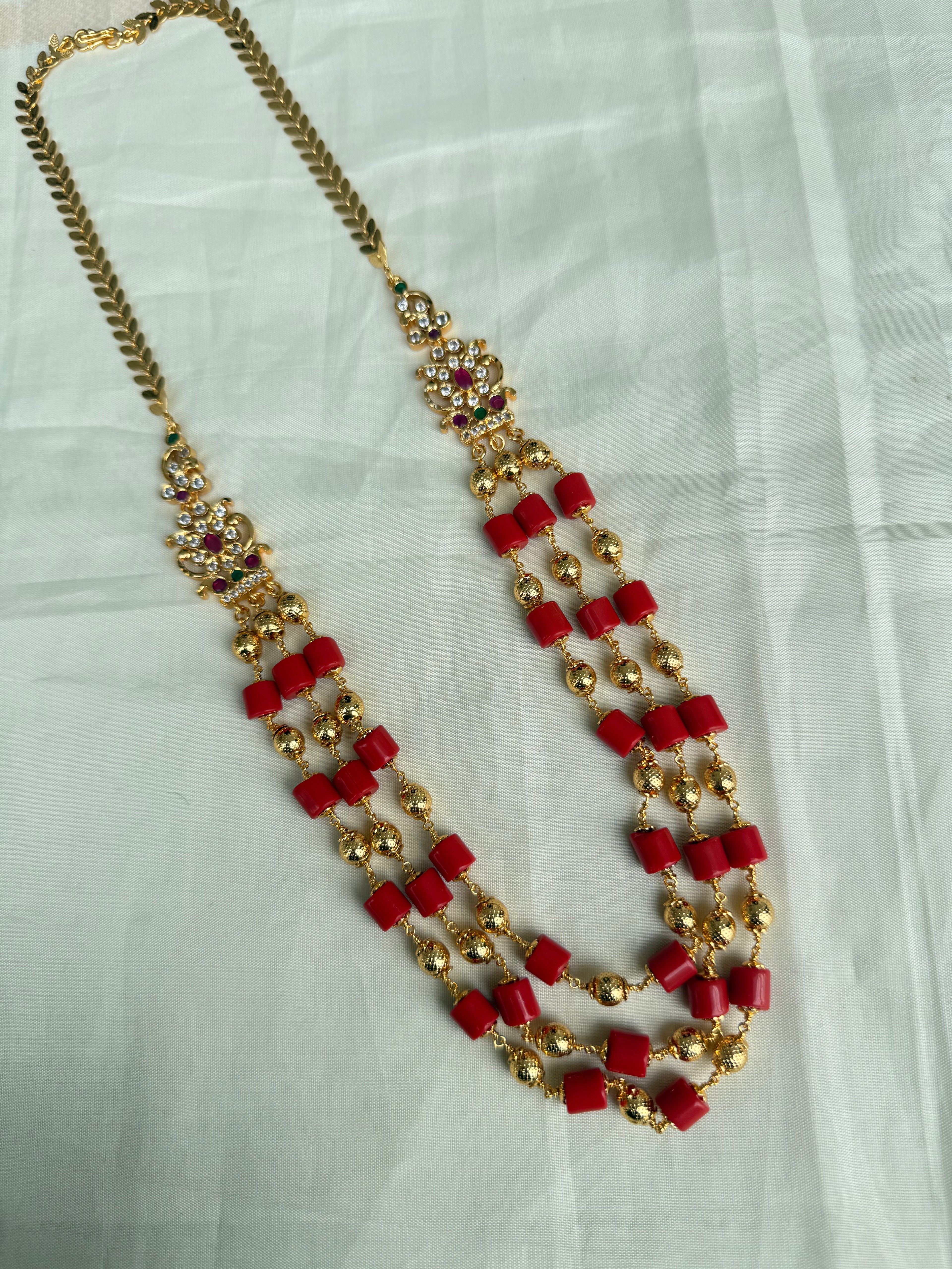 Bb5096 corals 3 lines chain