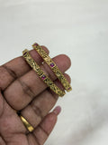 Kd053  kids antique finish bangles