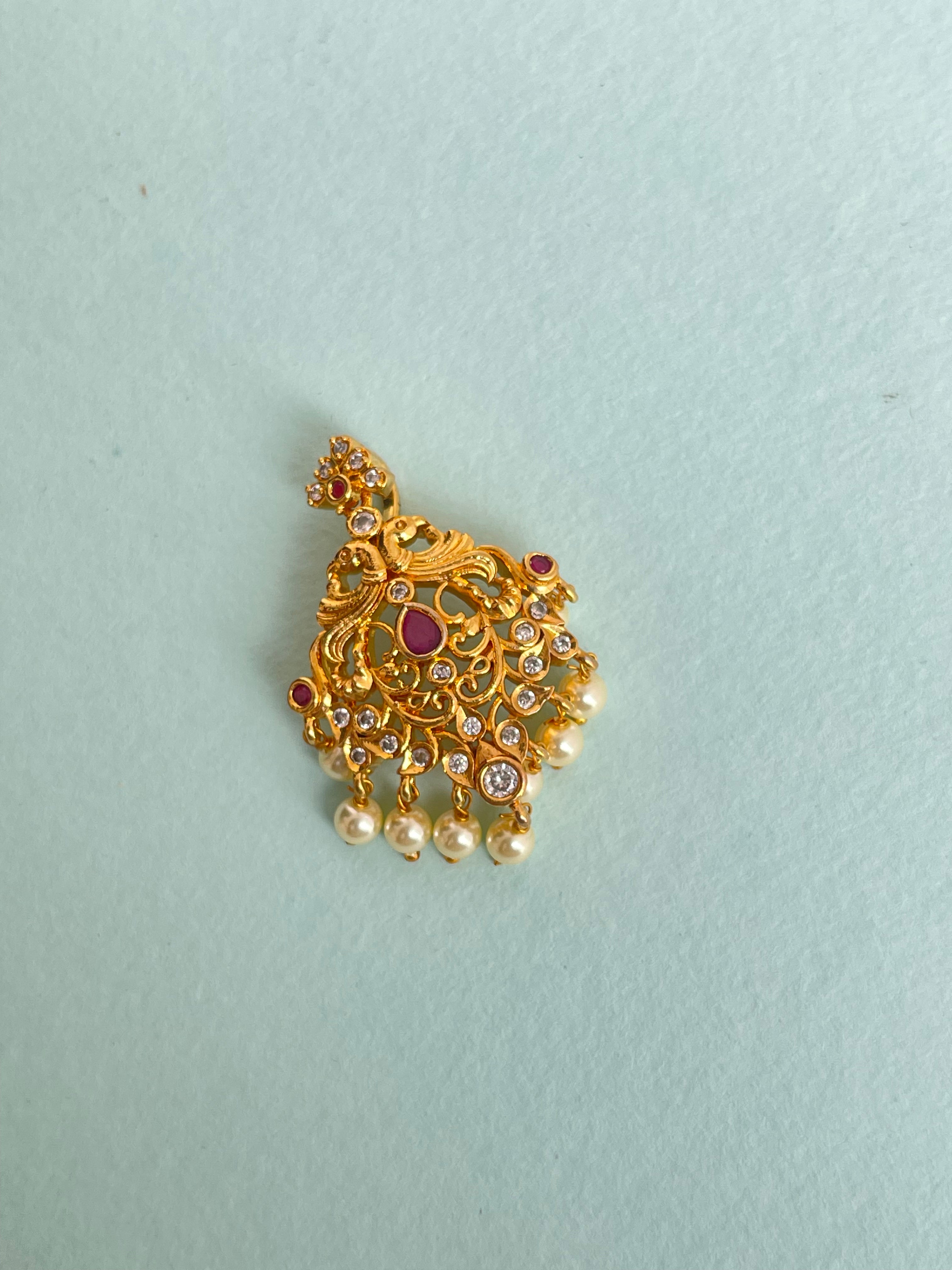 Ruby small pendant