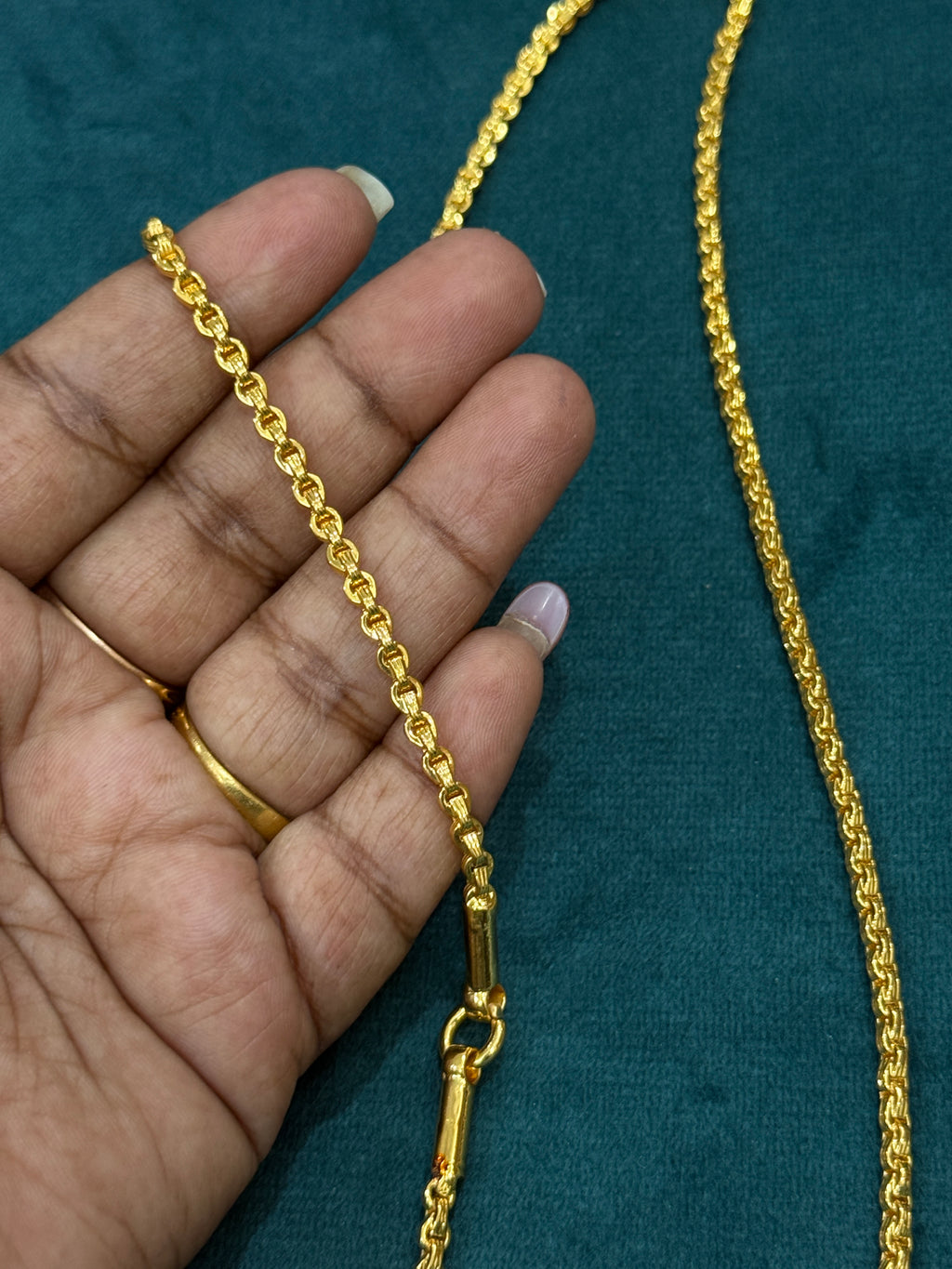 Tc007 24 inches panchaloham  mangalasuthra thali chain