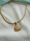 PH401 Panchaloham polished nano thread multi Neckset