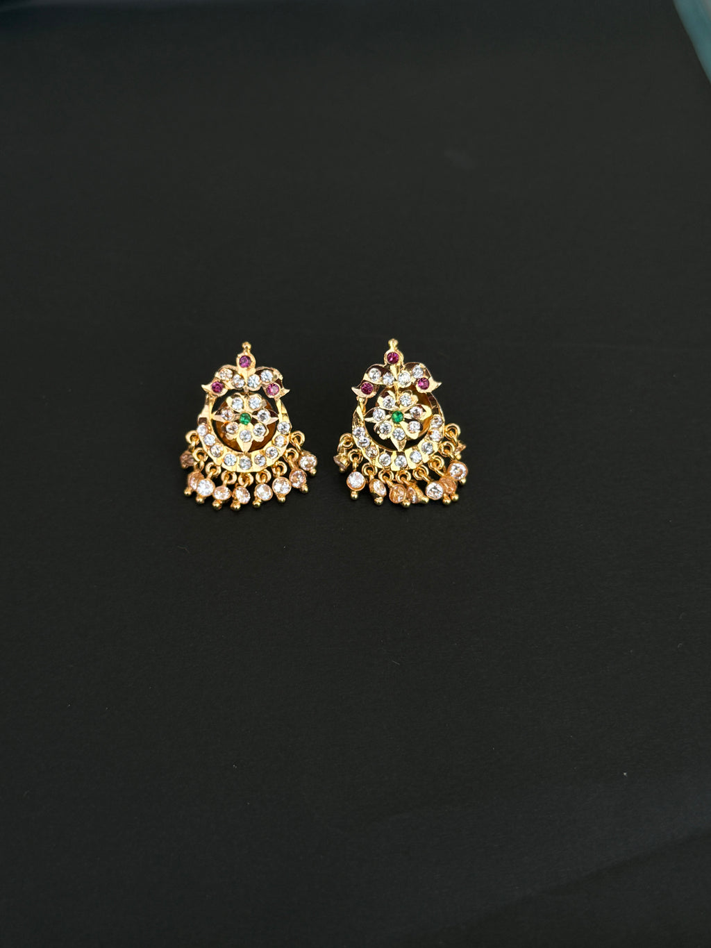 Ph011 multi panchaloham earrings