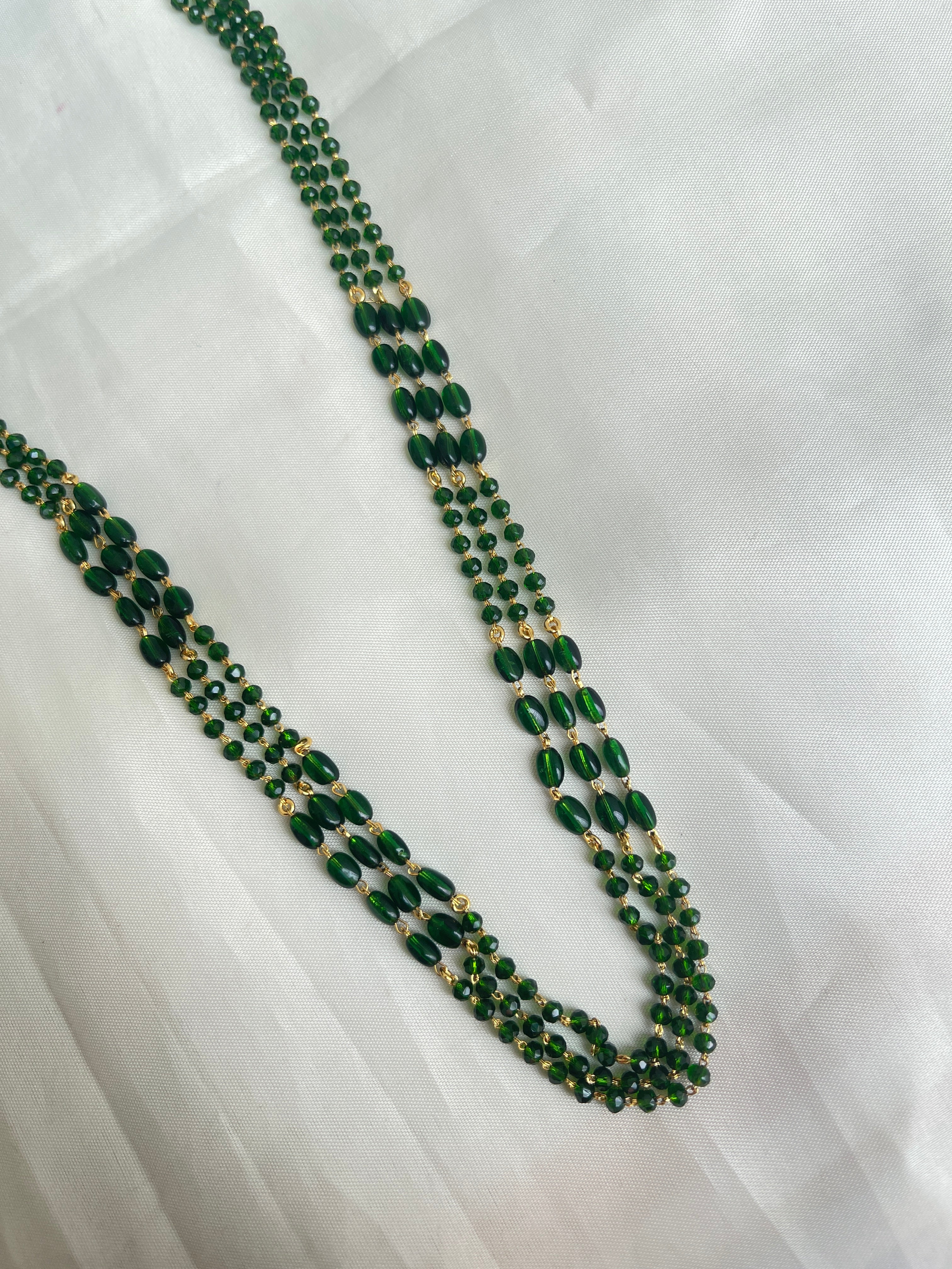 3 lines 20 inches beads chain