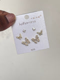 Butterfly pack of 3 studs