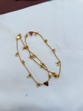 AK104 jadau kundan anklets