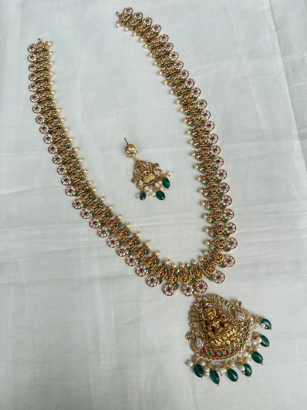 Lh1579 bottumala detachable pendant haram