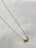 5 gold ball neckline DC504