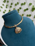 PH390 panchaloham polished kante Neckset