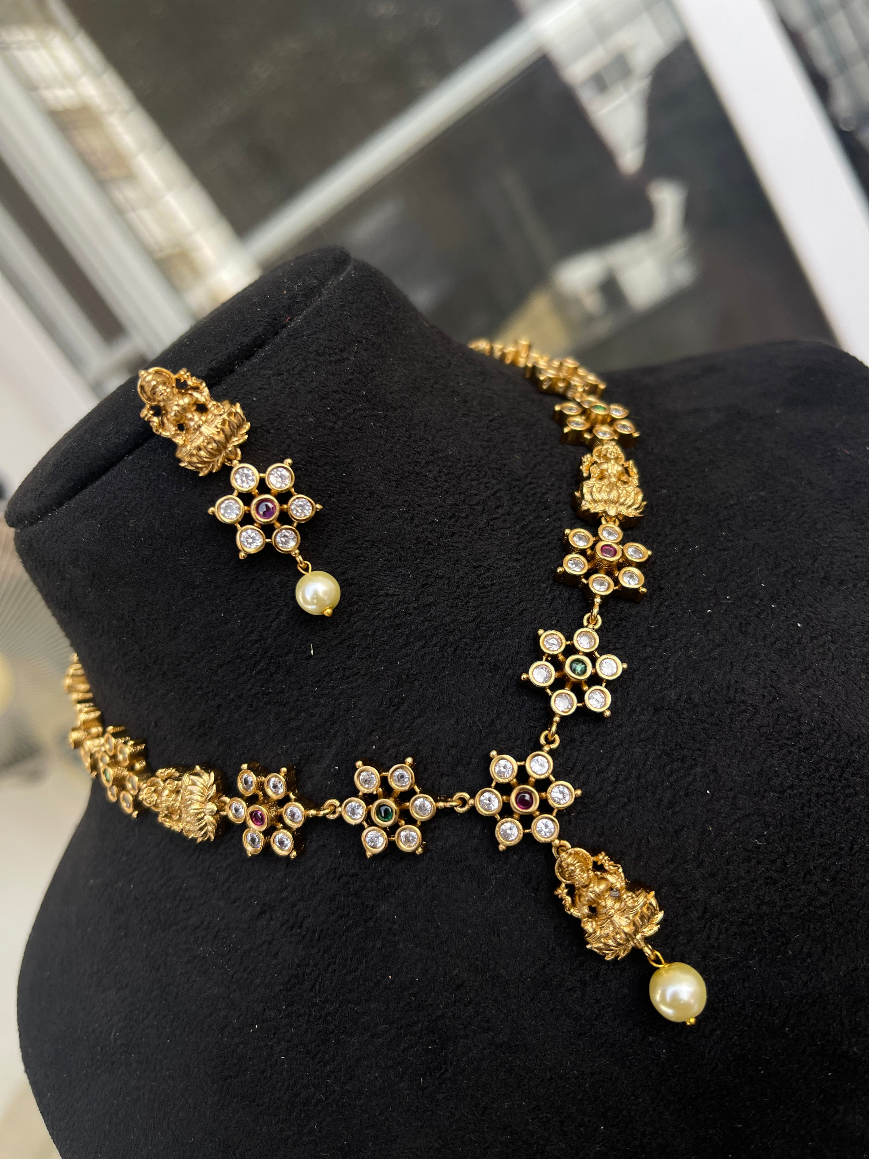 Antique Lakshmi Devi neckset