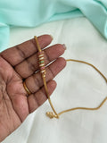 PH416 panchaloham polished 25inches thali chains