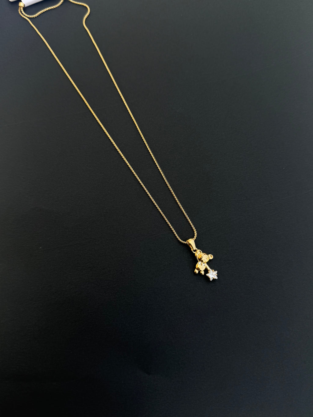 Dc001 teddy star anti tarnish chain