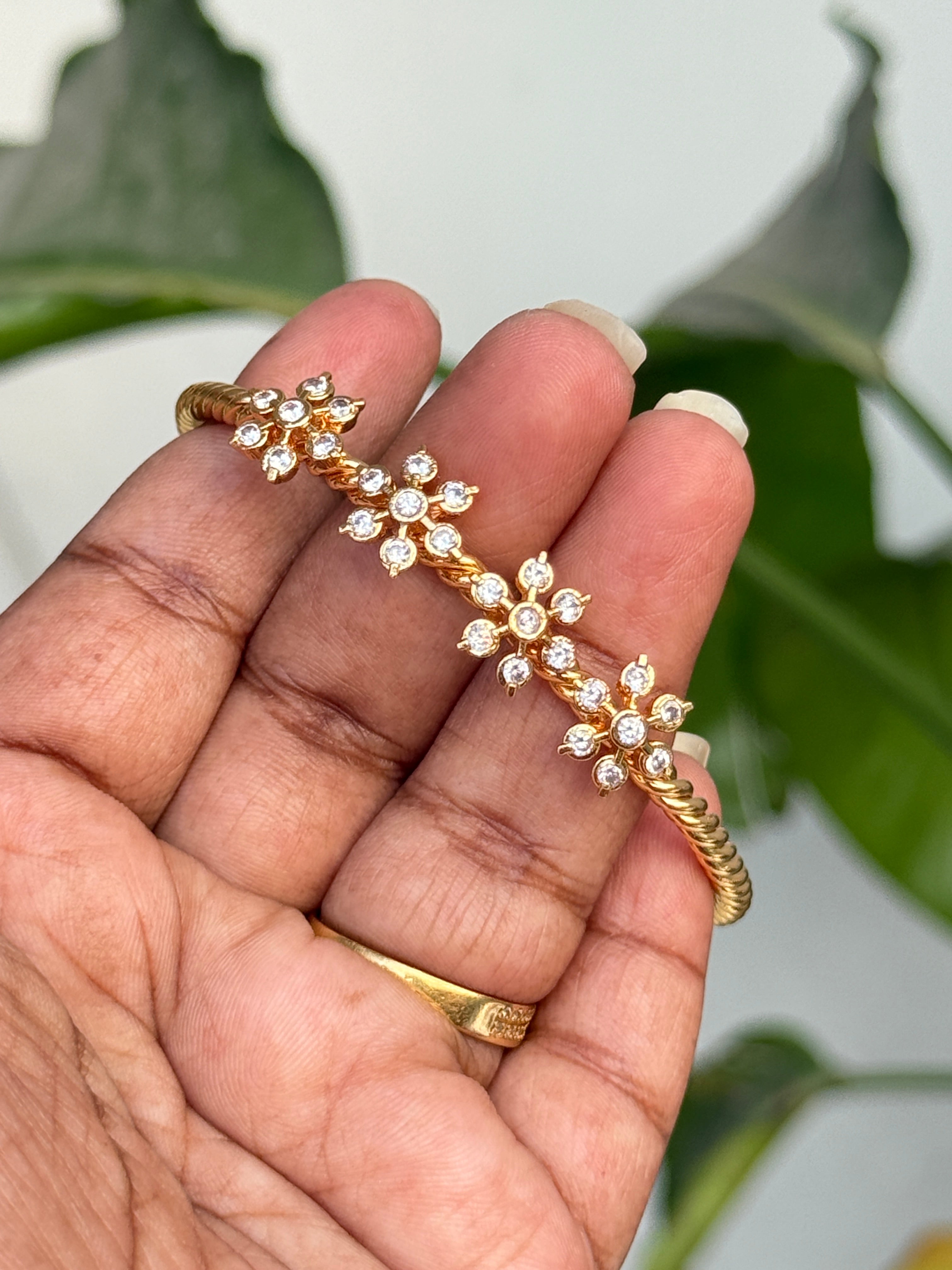 Br531 adjustable panchaloham bracelet