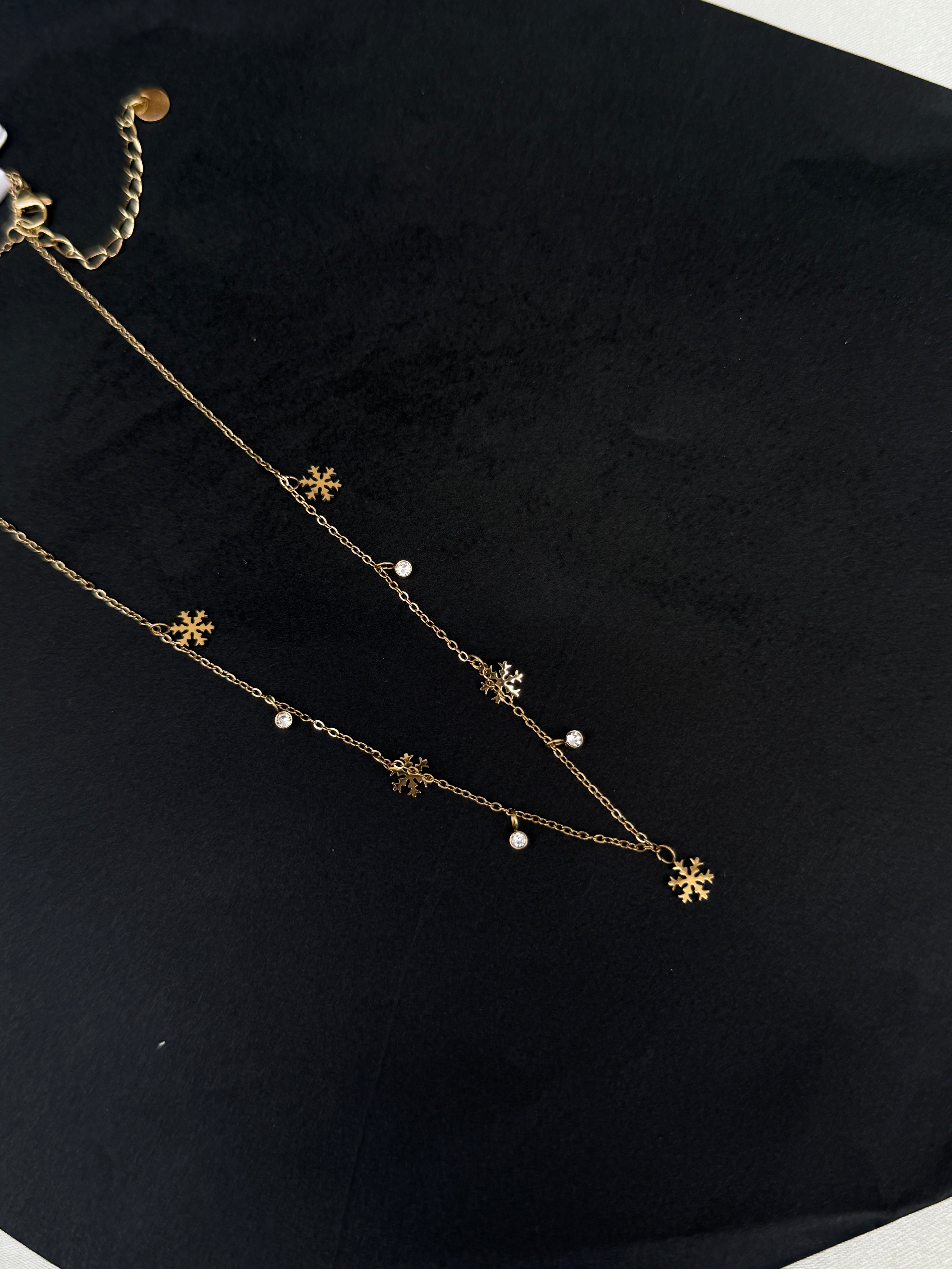Dc011 snowflakes Anti tarnish chain