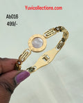 AB016 Roman number openable Anti tarnish bracelet