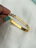Ab591 anti tarnish middle stone 2:4 to 2:6 size opeanable kada bracelet