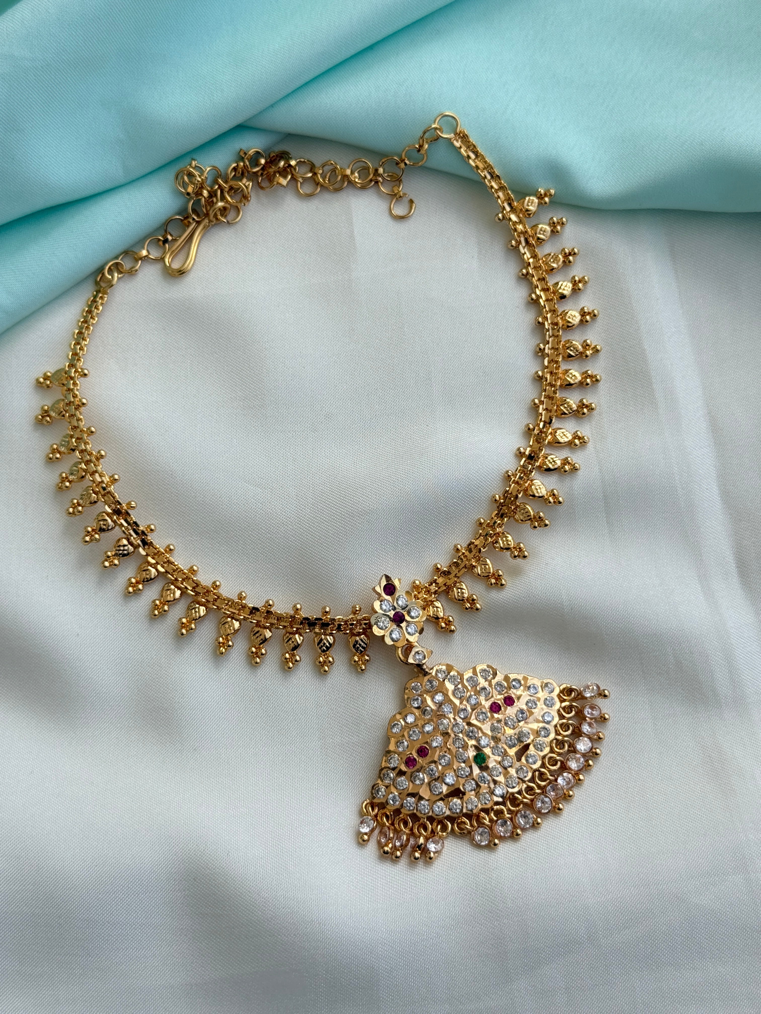 Ph547 Panchaloham polished short neckset