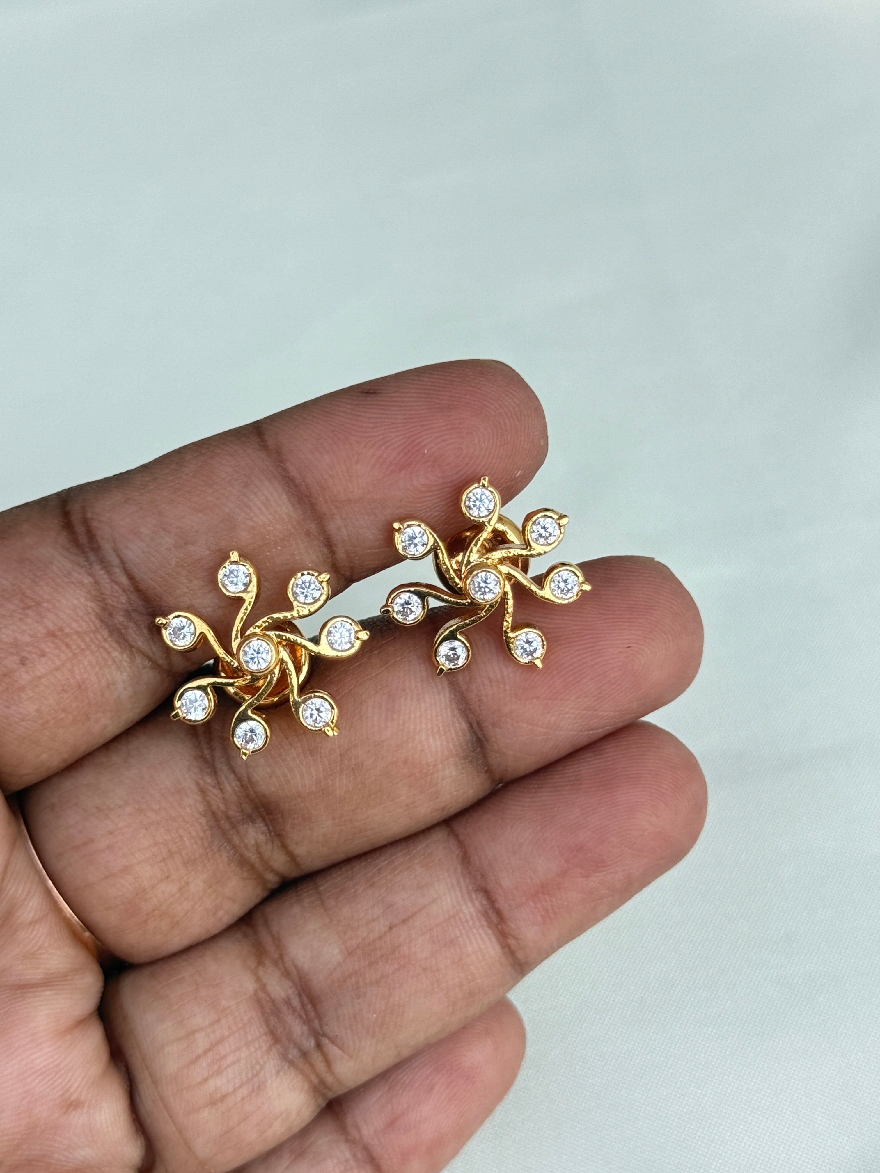 Ph149 panchaloham flower studs