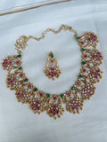 Multi cz neckset with Earrings ns1750