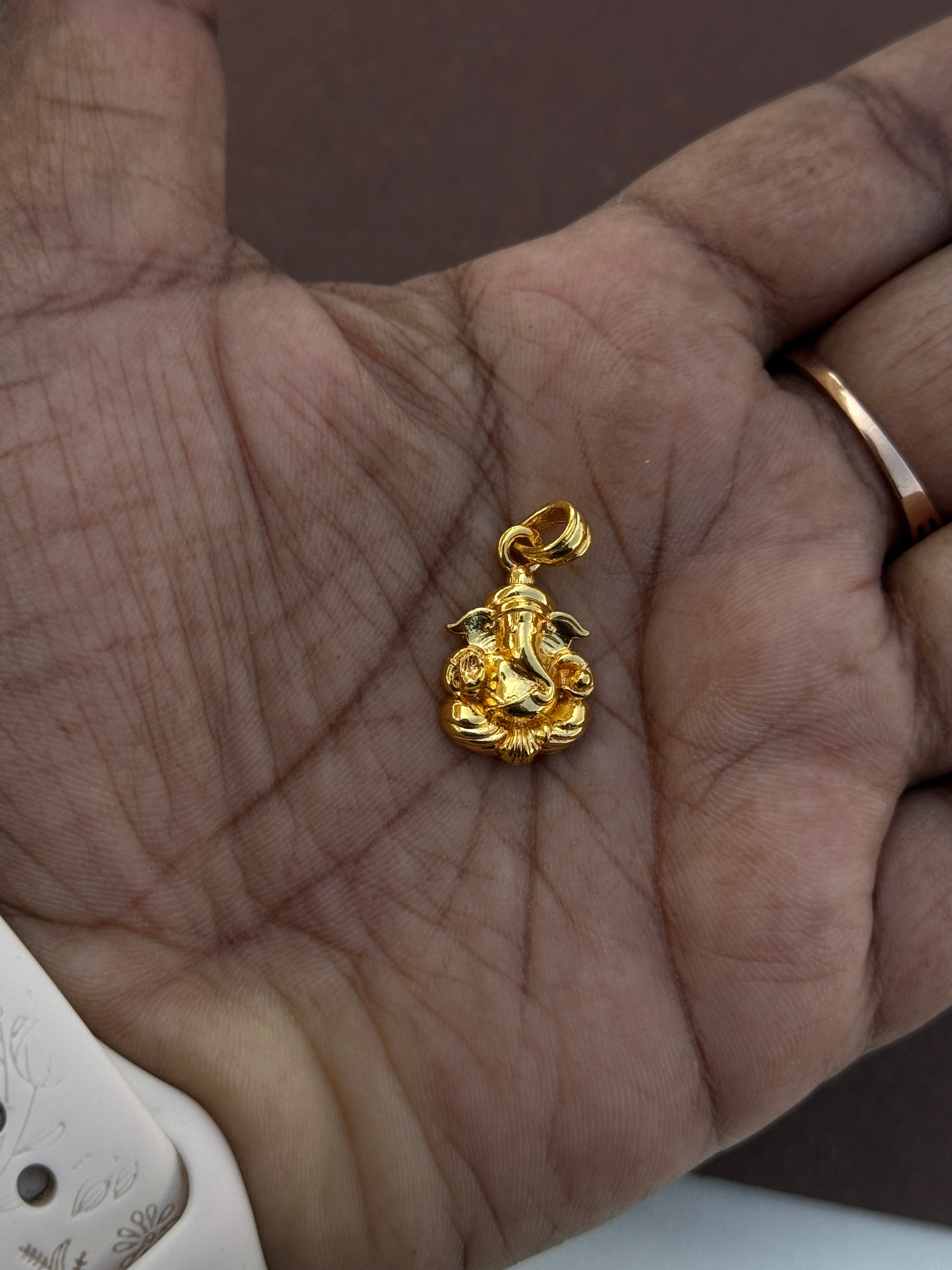 Ph223 panchaloham lord vinayaka pendant
