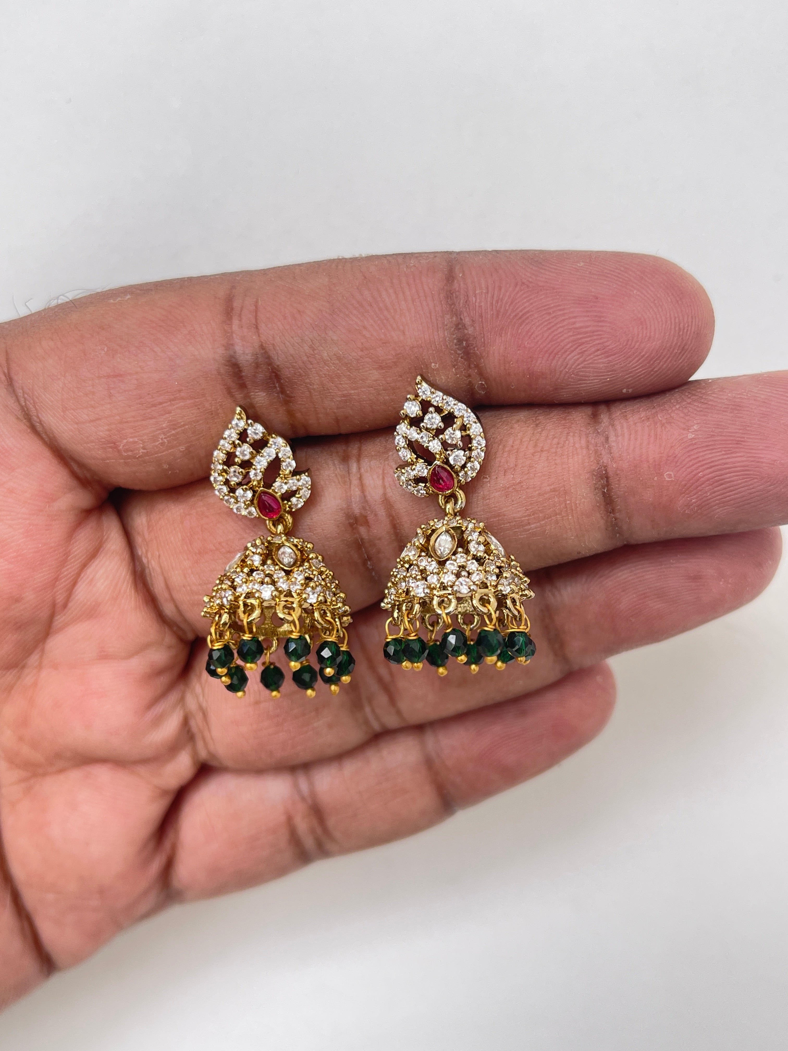 Victorian small butta earrings