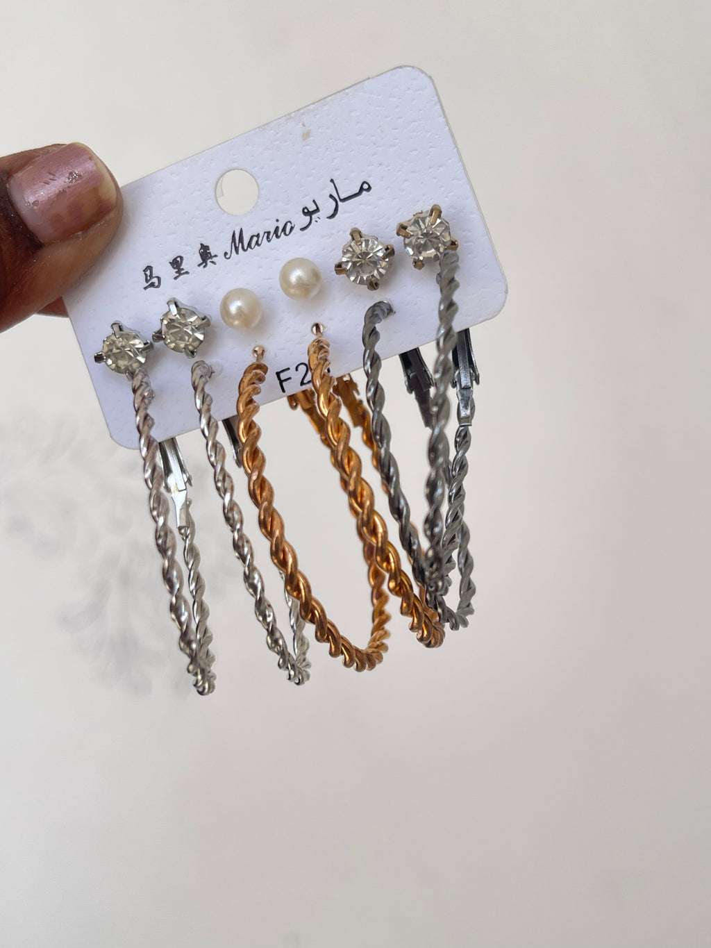 Pack of 6 Earrings