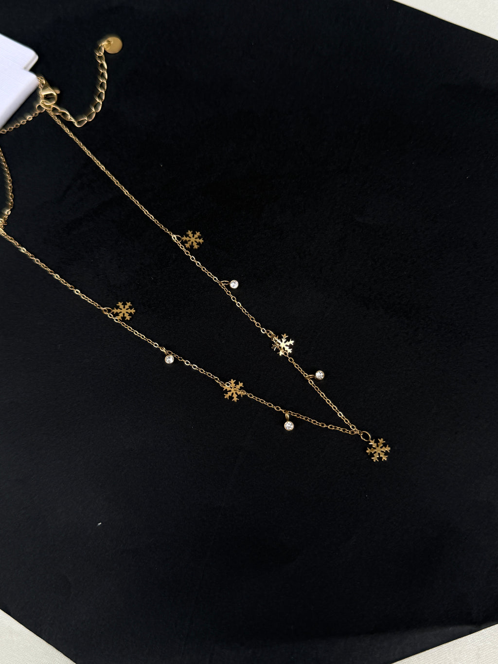 Dc011 snowflakes Anti tarnish chain