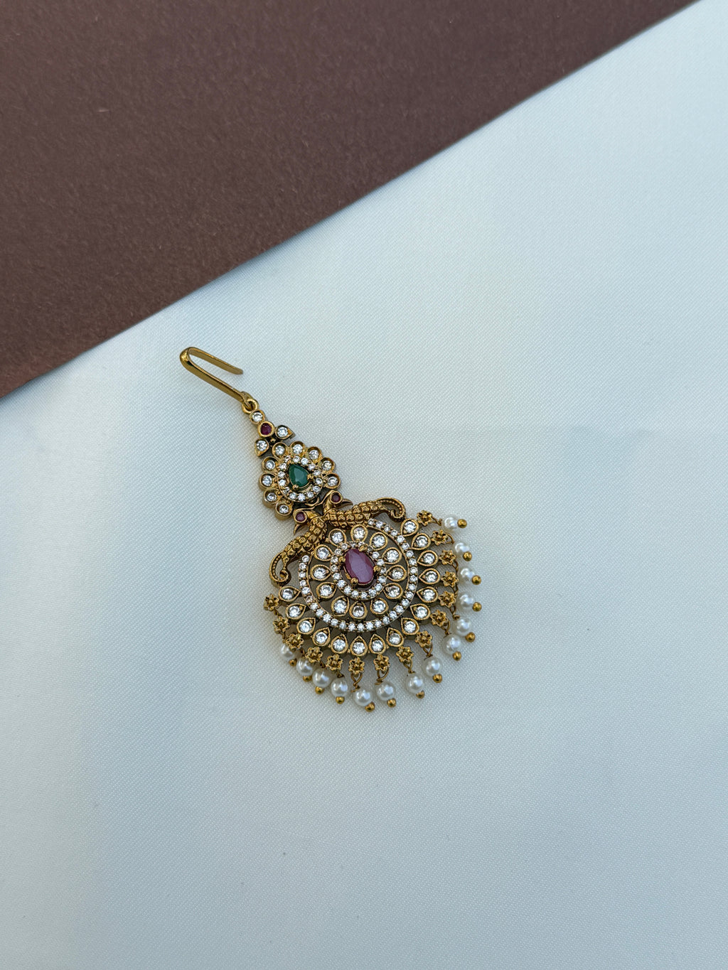 Tk714 dual peacock multi tikka