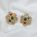 7 Color stone Multi studs ST001